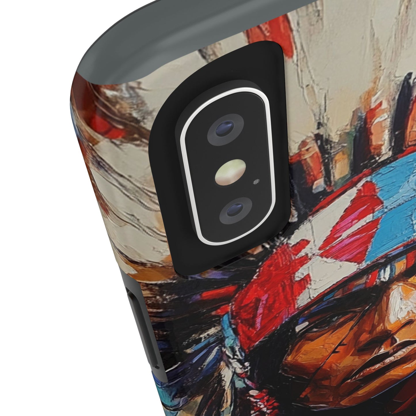 Apache Man Tough Phone Case, Native American Phone Cover, Durable Phone Shell, Tribal Design Case, Western Phone Protector